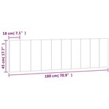  Jastuk za uzglavlje svjetlosivi 180 cm baršunasti | shoptok.hr