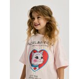 Reserved Ležerni t-shirt s printom - pastelnoružičasto | shoptok.hr