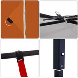  Set Kamp Šatora 2 pcs Siva i narančasta Tafta i Tkanina | shoptok.hr