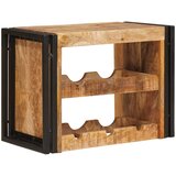  Stalak za vino Smeđa 60 x 45 x 33 cm Čvrsto Grubo Drvo Manga | shoptok.hr