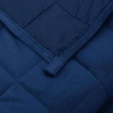  Obtežena odeja modra 200x200 cm 9 kg blago, (20823625) | Shoptok.si