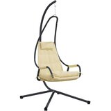  Viseća jaja stolica Bež 94 x 107 x 196,5 cm Čelik | shoptok.hr