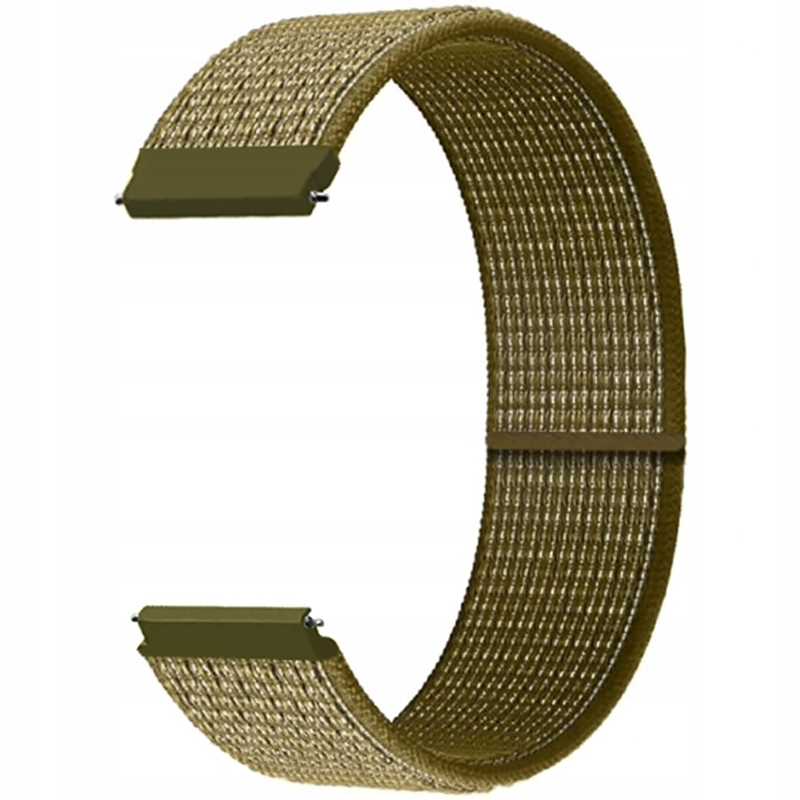 najlon pašček za uro 20MM olive združljiv za apple watch, (21969389)