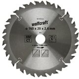 Wolfcraft list kružne testere cirkulara, 160x20x2.4mm ( 6733000 ) cene