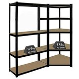 Medacom KD Komplet ugaona polica 180x90x90x40 + 180x90x40, 4x175 | ePonuda.com