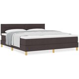 Box vzmetnica s škatlo z vzmetnico temno rjava 180x200 cm tkanina, (22082769) | Shoptok.si