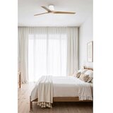 Faro 33838 - Plafonski ventilator HEYWOOD TUB L, borovina/bela, prečnik 132 cm + daljinski upravljač | Eponuda.com
