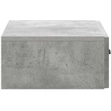 Stolna montirana na zid Betonska siva 59 x 34 5 x 17 cm | shoptok.hr