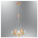Opviq 2835 3 21 visilica - luster u zlatnoj boji | ePonuda.com