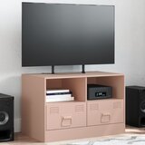 vidaXL TV ormarić ružičasti 67 x 39 x 44 cm čelični Cijene