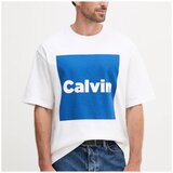 Calvin Klein Jeans Majice s kratkimi rokavi CALVIN BOX GRA Bela Cene