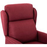  Massagerica s jastukom Burgundac 93.5 x 67.5 x 101.5 cm tkanina | shoptok.hr