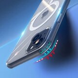 Dux ducis Clin Mag - Prozirna futrola kompatibilna s MagSafe za iPhone 15 Plus | shoptok.hr