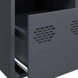 vidaXL Visoka komoda antracit 39x35x103,5 cm od čelika | shoptok.hr