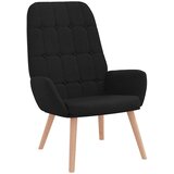  Opuštajuća fotelja crna tkanina | shoptok.hr