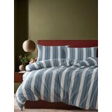 Aberto Design set Double posteljine Helsinki, 200x220cm, Petrolej u
