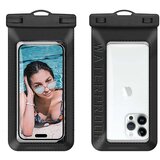 INORCO 7,5-palčna vodotesna plavajoča torbica za telefon IPX8 Cellphone Dry Bag Case, teksturirana PVC podvodna HD zaščita za telefon, (22032915) | Shoptok.si