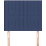  Uzglavlje plavo 90x5x118/128 cm tkanina | shoptok.hr