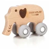 Free 2 Play leseni slonček na kolesih