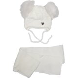  Set Kapa i šal za bebe, Beli Cene