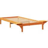  Konstrukcija postelje Voskast rjav 90 x 190 cm, (5000127536) | Shoptok.si