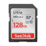 San Disk Memoriјska kartica ultra sdkc/sdhc uhs-i 128gb 140mb/s sdsdunb-128g-gn6in | ePonuda.com