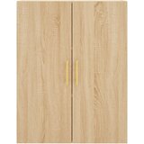  Visoka komoda hrasta sonome 69,5x34x180cm od konstruiranog drva | shoptok.hr