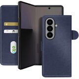 AVIZAR Chesterfield etui za kartice za Samsung Z Fold 7 z magnetnim zavihkom, Modra, (5000189265) | Shoptok.si