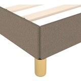  Za krevet s uzglavljem smeđesivi 100x200 cm od tkanine | shoptok.hr