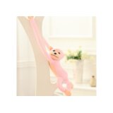 Plišana maskota majmun sa zvukom, roza 80 cm | shoptok.hr