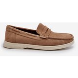 EVENTO Men's Moccasins in Faux Suede Beige Rivanell | Shoptok.si