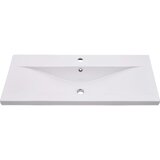  Ugradbeni umivaonik 91 x 39,5 x 18,5 cm keramički bijeli | shoptok.hr