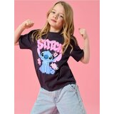 Sinsay Pamučna majica s printom Lilo & Stitch | shoptok.hr