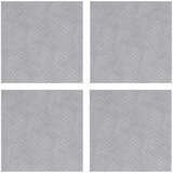  Stepenica Četvrtasti 4 pcs Srebrno 30 x 30 cm Aluminij | shoptok.hr