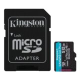 Kingston Canvas Go! Plus microSD 512GB Class 10 UHS-I U3 V30 A2 SD adapter SDCG4/512GB spominska kartica Cene
