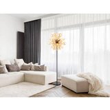 Globo Udo Stajaća svjetiljka (25 W, Visina: 155 cm, Crna, Jantar) | shoptok.hr
