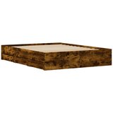  Okvir kreveta s ladicama boja hrasta 140x190 cm | shoptok.hr