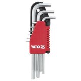 Yato allen keys 9 elementov (1,5-10 mm) dolga 0501, (21121342) Cene