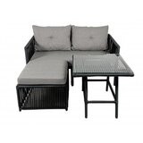 Antalya Baštenska garnitura Shangai 8 Grey | ePonuda.com