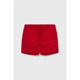 Guess Dječje kratke hlače za kupanje boja: crvena