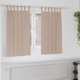  Zavjese za blackout s prstenovima 2 pcs Sivo-smeđa 140 x 140 cm | shoptok.hr