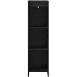 Police za knjige Crni hrast 30 x 30 x 111 cm Konstruirano drvo | Shoptok.si