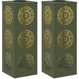  Solarna LED svjetlost za stazu 2 pcs Maslinasto zelena | shoptok.hr