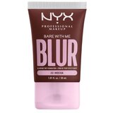 NYX Professional Makeup Bare With Me Blur Tint Foundation mat puder s srednjo prekrivnostjo 30 ml Odtenek 22 mocha Cene
