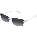 Balenciaga BB0487S 002 ONE SIZE (63) Srebrna/Siva | Shoptok.si