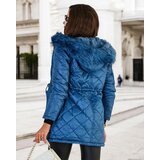 Resti Women's quilted jacket in blue | Shoptok.si