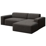 Rodier Antracitno siva kotna sedežna garnitura (desni kot/z ležalnikom) Villet – | Shoptok.si