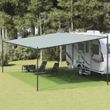 vidaXL Preproga za šotor svetlo zelena 400x700 cm HDPE