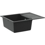  Umivaonik Crna 620 x 500 mm 80% kvarc i 20% smola | shoptok.hr