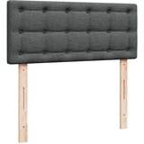 vidaXL Krevet box spring s madracem tamnosivi 120 x 190 cm tkanina | shoptok.hr